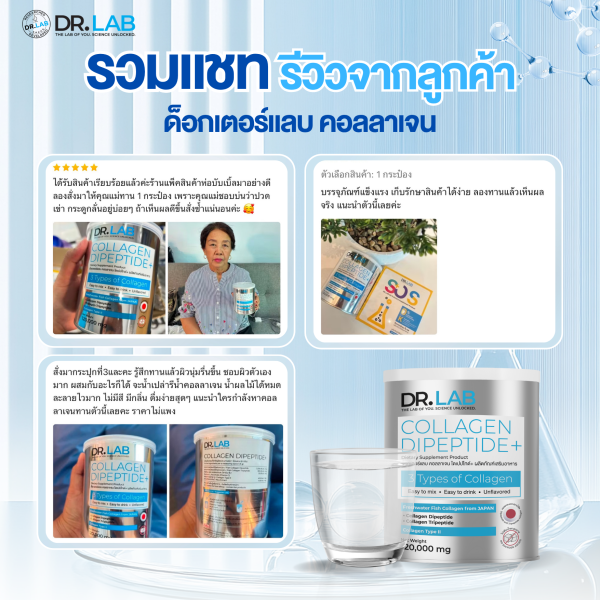 DR.LAB Collagen Dipeptide+ Dietary Supplement Product - Image 8