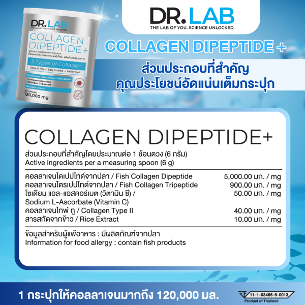 DR.LAB Collagen Dipeptide+ Dietary Supplement Product